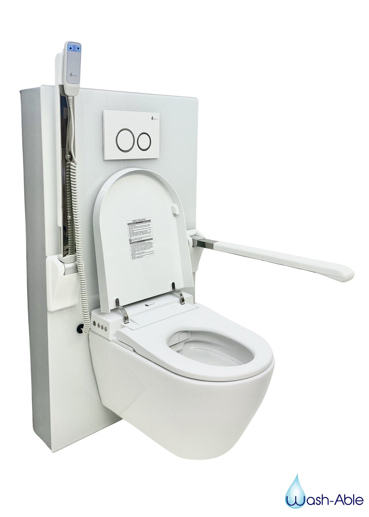 Washloo Levitate Adjustable Height Cistern & Smart Toilet