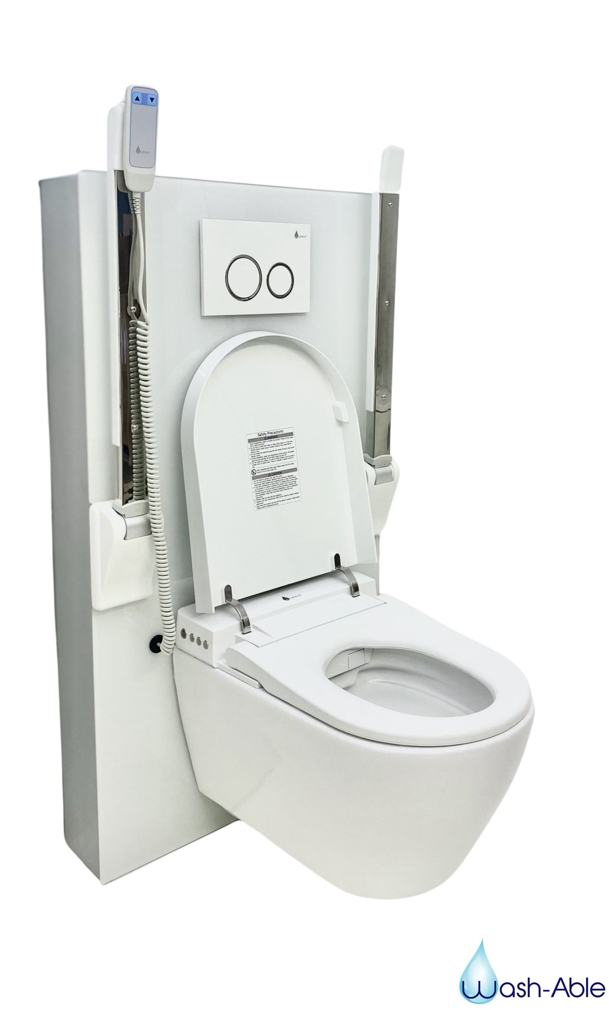 Washloo Levitate Adjustable Height Cistern & Smart Toilet