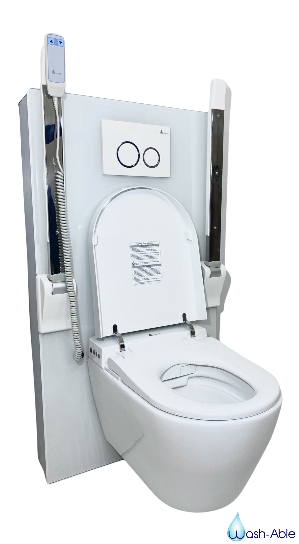 Washloo Levitate Adjustable Height Cistern & Smart Toilet