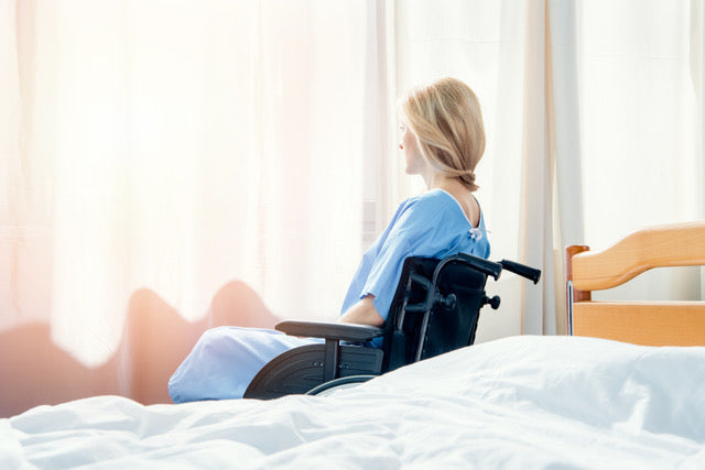 Accessible bathrooms at home and why toilet seat height matters when recovering at home from surgery